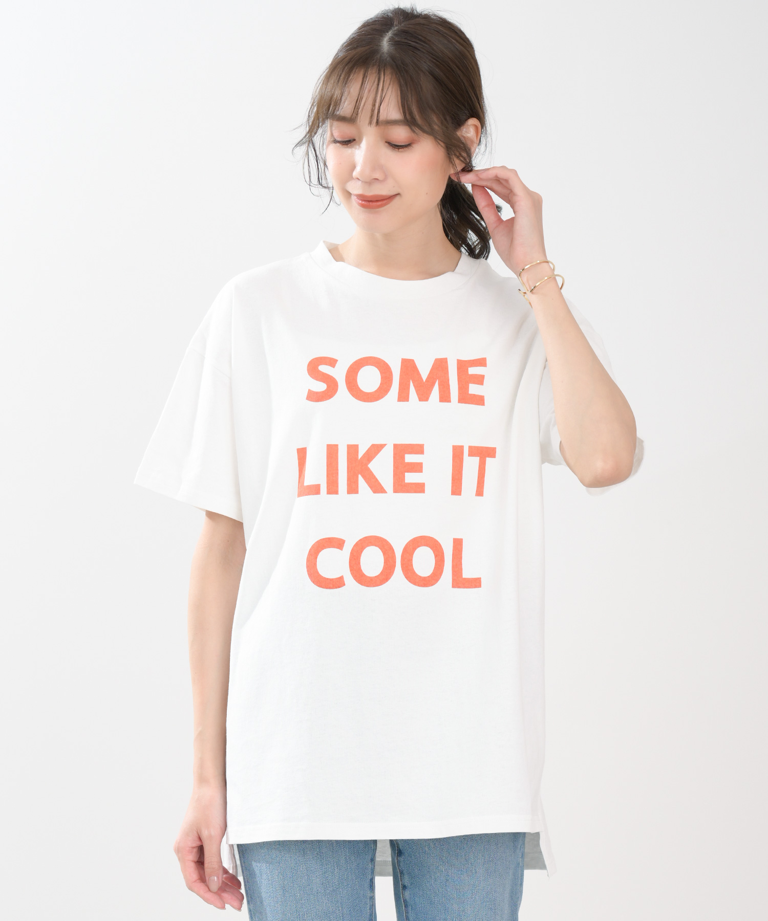 セール】ロゴプリントオーバーサイズTシャツ(504694797) | フェルト