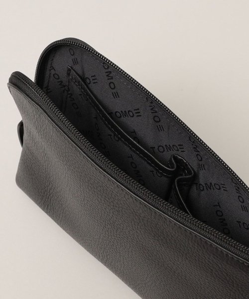 【SHIPS別注】TOMOE: SLIM A5 R1 クラッチバッグ TOMOE トモエ