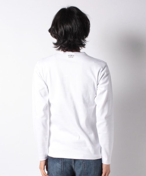 BLUE JEANS 1962(BLUE JEANS 1962)/DAILY L/S RIB HENLY NECK TEE/img02
