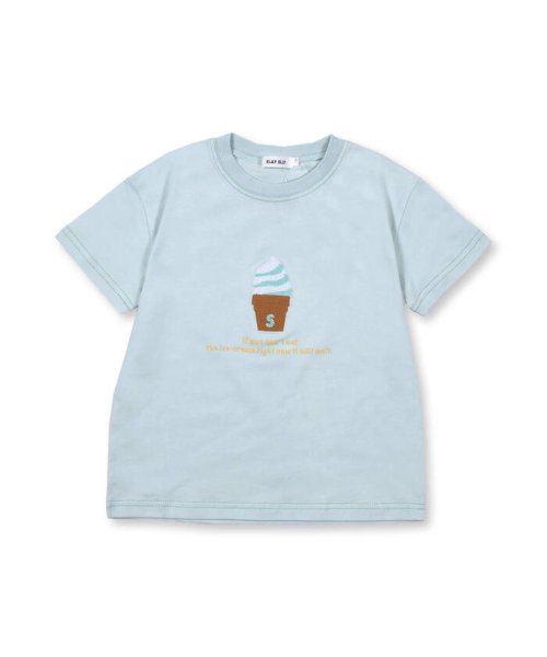 SLAP SLIP(スラップスリップ)/ソフトクリーム ホットドッグ ビール 食べ物 PAKUPAKU 刺繍 Tシャツ /img15