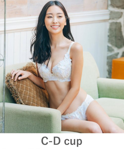 fran de lingerie(フランデランジェリー)/GRACE Grande らくらく補正グレースグランデ コーディネートブラジャー C65－D85カップ/img36