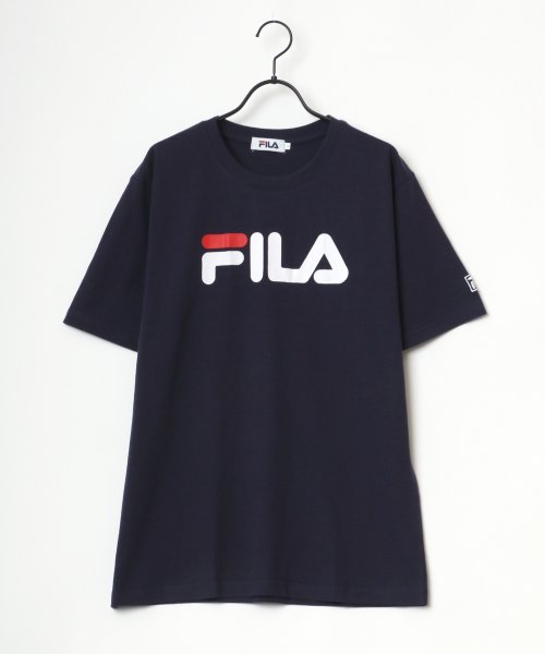 LAZAR(ラザル)/【Lazar】FILA/フィラ ロゴ プリント クルーネック Tシャツ/img11