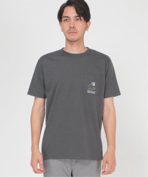 ikka(イッカ)/ドリンク刺繍ポケットTシャツ ECO/img01