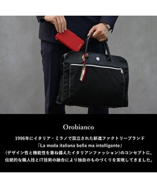 Orobianco(オロビアンコ)/オロビアンコ Orobianco iPhone 13 ケース スマホ 携帯 手帳型 メンズ レディース シュリンク調 PU LEATHER BOOK TYPE /img05