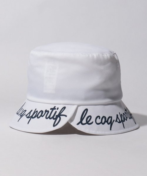 le coq sportif GOLF (ルコックスポルティフ（ゴルフ）)/ロゴ刺繍入りバケットハット(サイズ調整可能)/img01