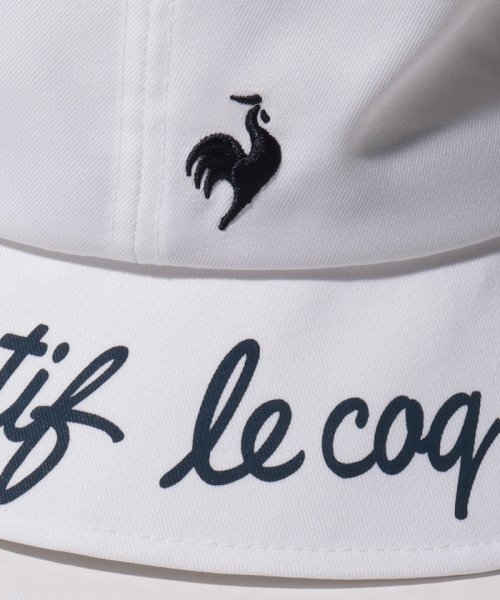 le coq sportif GOLF (ルコックスポルティフ（ゴルフ）)/ロゴ刺繍入りバケットハット(サイズ調整可能)/img04