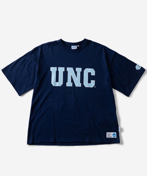 NCAA(NCAA)/【NCAA】　エヌ・シー・エー・エー　UNC&NORTH CAROLINA　ビッグロゴプリント　半袖Tシャツ/アメカジ/スポーツMIX/デカロゴ/バックプリント/img08