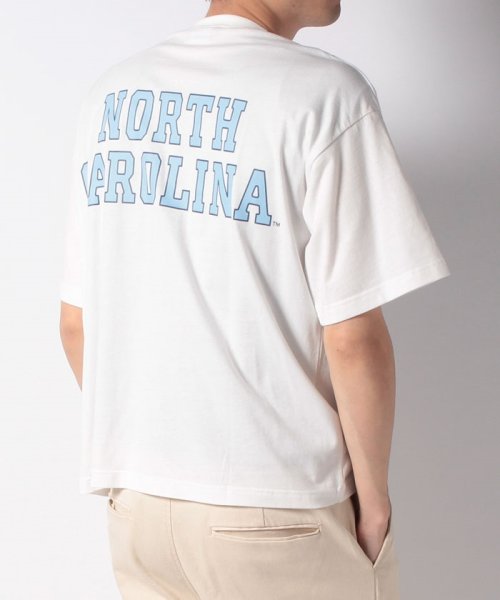 NCAA(NCAA)/【NCAA】　エヌ・シー・エー・エー　UNC&NORTH CAROLINA　ビッグロゴプリント　半袖Tシャツ/アメカジ/スポーツMIX/デカロゴ/バックプリント/img27