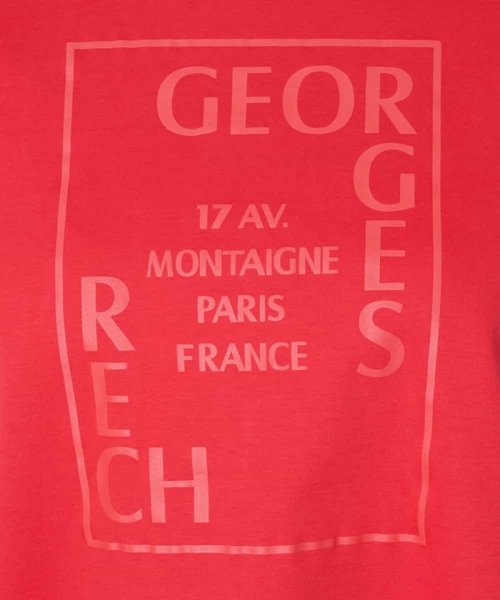GEORGES RECH(ジョルジュ・レッシュ)/【接触冷感】ロゴプリントTシャツ/img09