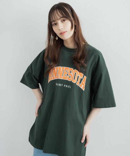 Rocky Monroe(ロッキーモンロー)/Tシャツ 半袖 メンズ レディース カレッジ アメカジ カジュアル ストリート ミソネタ パラマス アメリカ ルーズ ワイド ビッグシルエット オーバーサイズ /img51