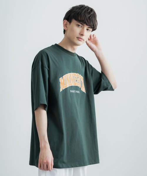 Rocky Monroe(ロッキーモンロー)/Tシャツ 半袖 メンズ レディース カレッジ アメカジ カジュアル ストリート ミソネタ パラマス アメリカ ルーズ ワイド ビッグシルエット オーバーサイズ /img54