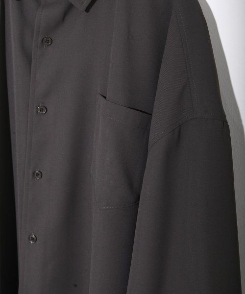 Nilway(ニルウェイ)/ニュースタンダードリラックスオーバーサイズ半袖レギュラーカラーシャツ/img02