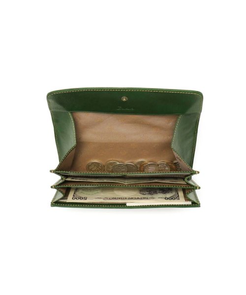 ダコタ 長財布 Dakota リリーヴォ 財布 かぶせ ギャルソン 小銭入れ 大容量 本革 革 牛革 花柄 七宝文様 ブランド レディース 0030653 