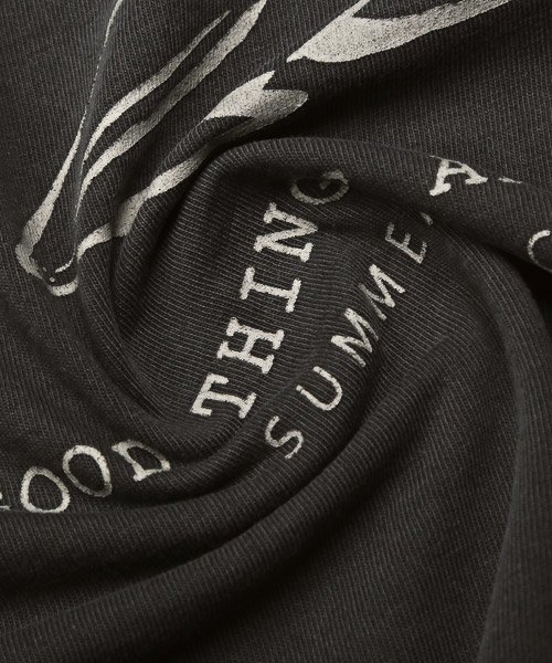 LUXSTYLE(ラグスタイル)/ピグメントプリントTシャツ/Tシャツ メンズ 半袖 ビッグシルエット サーフ イラスト プリント ピグメント/img19