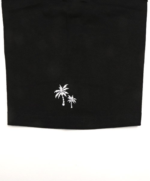 LUXSTYLE(ラグスタイル)/CALIFロゴサガラ刺繍半袖ビッグTシャツ/Tシャツ メンズ 半袖 ビッグシルエット ロゴ サガラ刺繍/img15