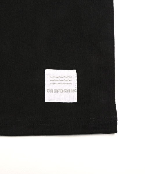 LUXSTYLE(ラグスタイル)/CALIFロゴサガラ刺繍半袖ビッグTシャツ/Tシャツ メンズ 半袖 ビッグシルエット ロゴ サガラ刺繍/img16