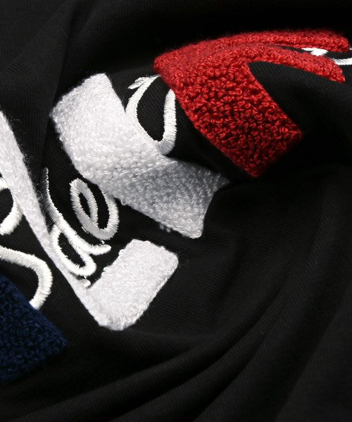LUXSTYLE(ラグスタイル)/CALIFロゴサガラ刺繍半袖ビッグTシャツ/Tシャツ メンズ 半袖 ビッグシルエット ロゴ サガラ刺繍/img17