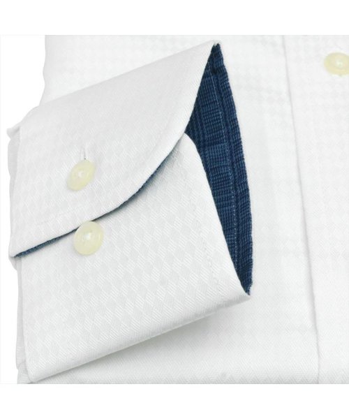 TOKYO SHIRTS(TOKYO SHIRTS)/形態安定 ワイドカラー 綿100% 長袖ビジネスワイシャツ/img03