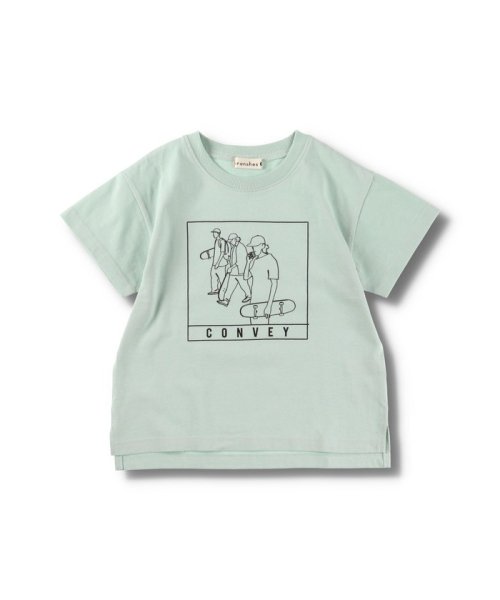 BRANSHES(ブランシェス)/【bコレ / 綿100％】グラフィック半袖Tシャツ/img41