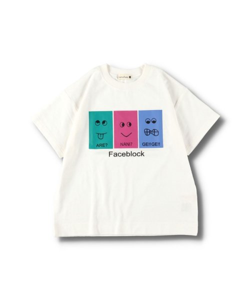 BRANSHES(ブランシェス)/【ゆったりシルエット】グラフィック半袖Tシャツ/img01