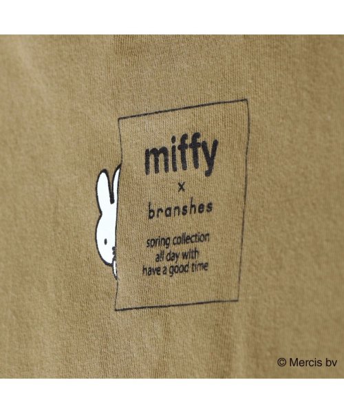 BRANSHES(ブランシェス)/【Miffy/ミッフィー】フェイス半袖Tシャツ/img17
