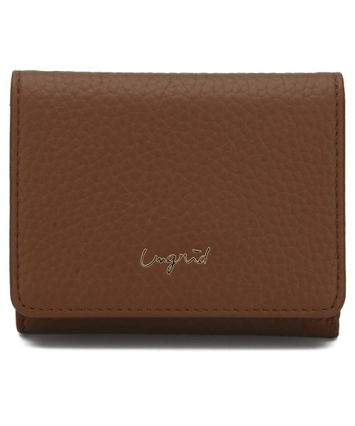 Ungrid(アングリッド)/アングリッド Ungrid 財布 ミニ財布 三つ折り レディース TRI－FOLD MINI WALLET ブラック グレー ネイビー オーク オリーブ キャメ/img23