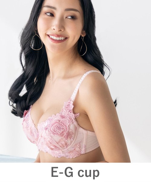 fran de lingerie(フランデランジェリー)/GRACE Grande らくらく補正グレースグランデ コーディネートブラジャー E65－G90カップ/img37