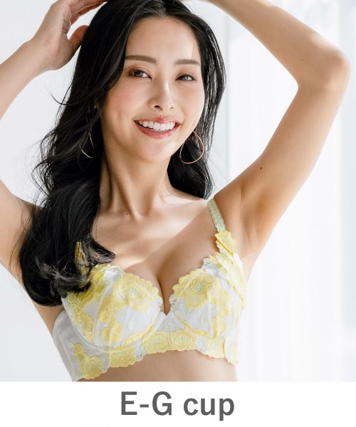 fran de lingerie(フランデランジェリー)/GRACE Grande らくらく補正グレースグランデ コーディネートブラジャー E65－G90カップ/img34