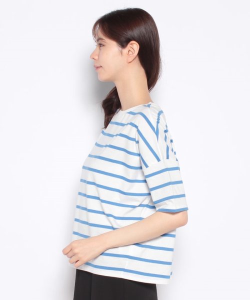 BENETTON (women)(ベネトン（レディース）)/5分袖ボーダーTシャツ・カットソー/img11