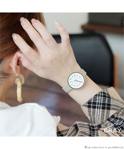 nattito(ナティート)/【メーカー直営店】腕時計 レディース ミッチ 竹ケース 個性的 シンプル カジュアル フィールドワーク YM046/img06