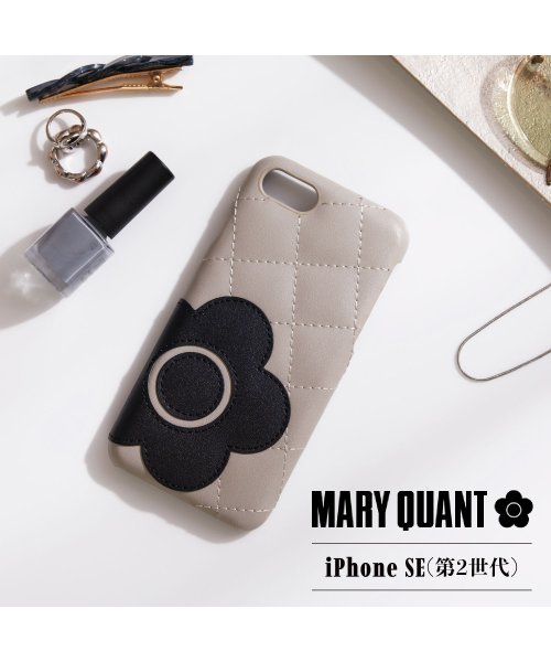 MARY QUANT(マリークヮント)/MARY QUANT マリークヮント iPhone SE 8 7 6s ケース スマホケース 携帯 アイフォン レディース マリクワ PU QUILT LEAT/img03