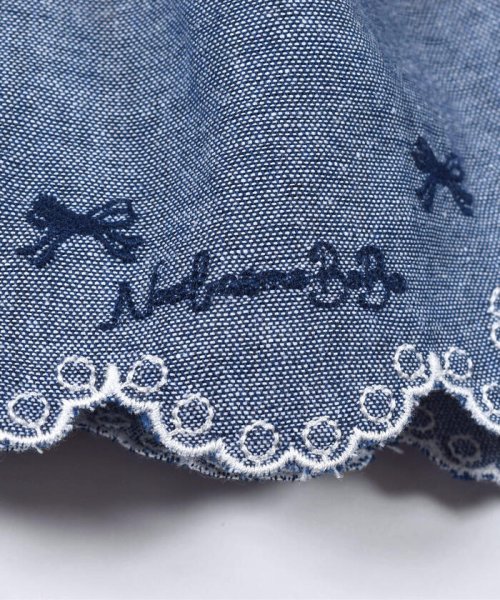 Noeil aime BeBe(ノイユ　エーム　べべ)/ポケット 付き 裾 刺繍 スカラップ ショートパンツ (90~130cm)/img11