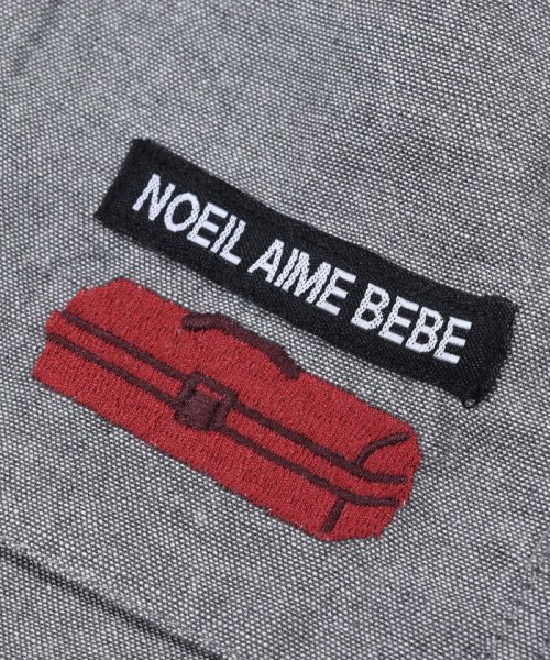 Noeil aime BeBe(ノイユ　エーム　べべ)/前 ポケット 付 ダンガリー ショートパンツ (90~130cm)/img15