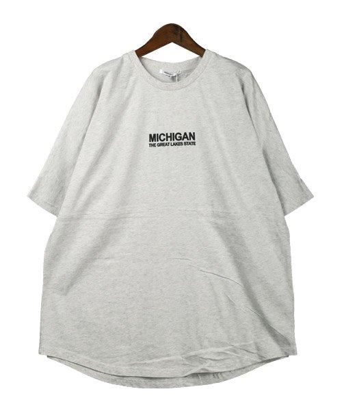 LUXSTYLE(ラグスタイル)/発泡バックロゴプリントBIGTシャツ/Tシャツ メンズ 半袖 ビッグシルエット 発泡プリント バック ロゴ/img11