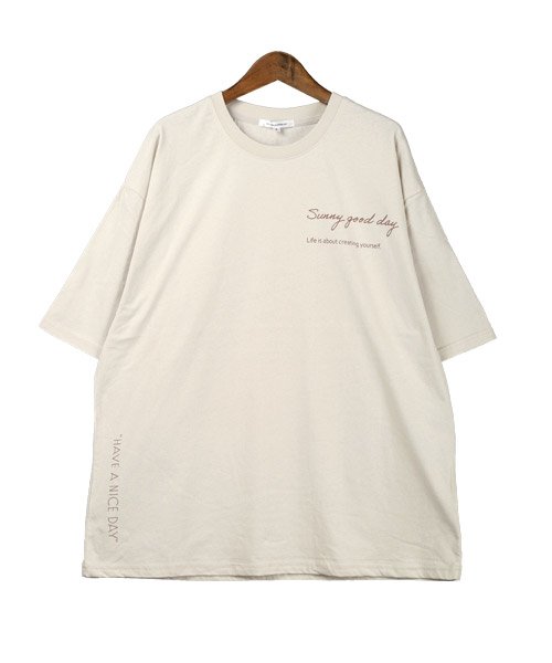 LUXSTYLE(ラグスタイル)/バックフォトデコレーションプリントTシャツ/Tシャツ メンズ 半袖 バックプリント フォトプリント ロゴ/img07