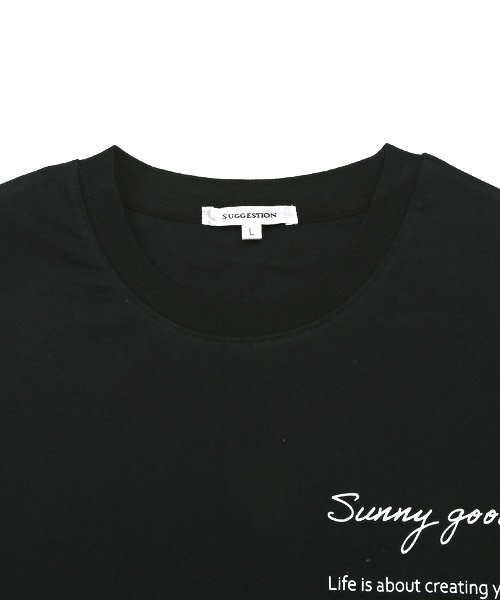 LUXSTYLE(ラグスタイル)/バックフォトデコレーションプリントTシャツ/Tシャツ メンズ 半袖 バックプリント フォトプリント ロゴ/img14