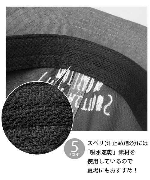 Besiquenti(ベーシックエンチ)/ヴィンテージ風 キャンバス 刺繍 ショートキャップ ショートバイザー アンパイアキャップ ボールキャップ 帽子 メンズ カジュアル シンプル/img06