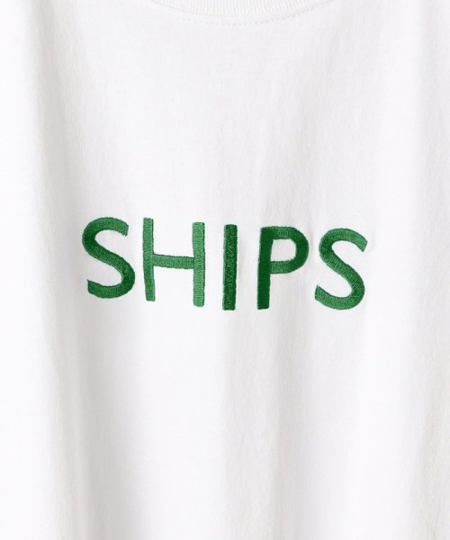 SHIPS MEN(シップス　メン)/SHIPS: ロゴ エンブロイダリー Tシャツ/img61