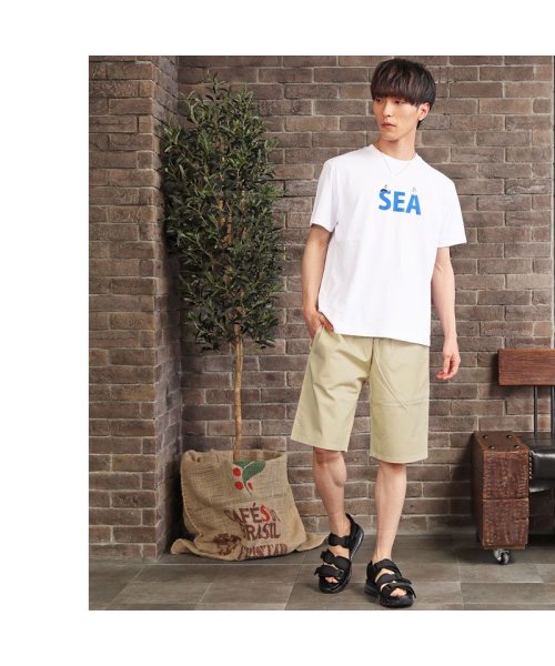 TopIsm(トップイズム)/ショートパンツ メンズ シェフショーツ チノパンツ ハーフパンツ リラックスパンツ イージーパンツ ユニセックス 男女兼用/img05