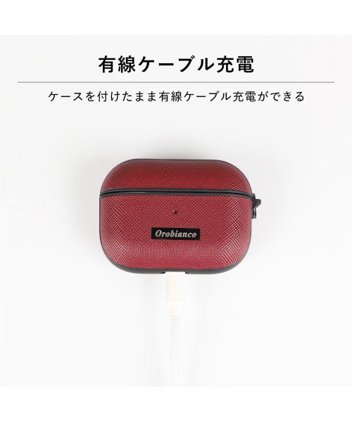 Orobianco(オロビアンコ)/オロビアンコ Orobianco エアーポッズプロ AirPods Proケース カバー メンズ レディース PU LEATHER AIRPODS PRO CA/img06