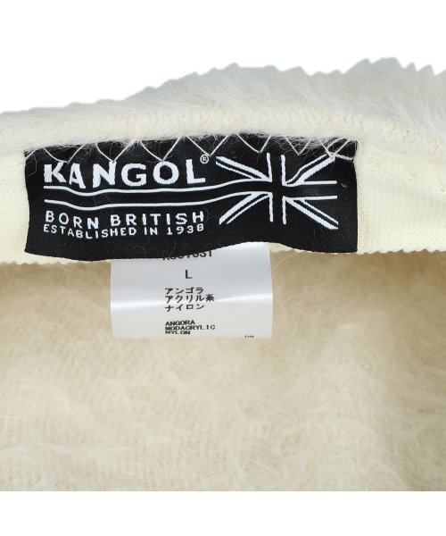 KANGOL(KANGOL)/カンゴール KANGOL ハンチング 帽子 ベレー帽 メンズ レディース ファー FURGORA 504 ブラック アイボリー 黒 108－169202/img05
