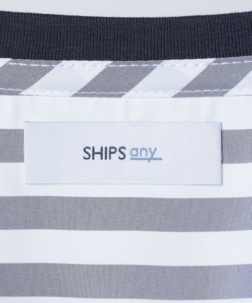 SHIPS any MEN(シップス　エニィ　メン)/SHIPS any: ストライプ コンビ リラックス Tシャツ◇/img12