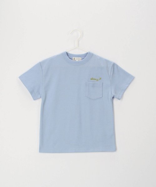 ROPE' PICNIC　KIDS(ロぺピクニックキッズ)/胸ポケットヘビロテ半袖Tシャツ/img09