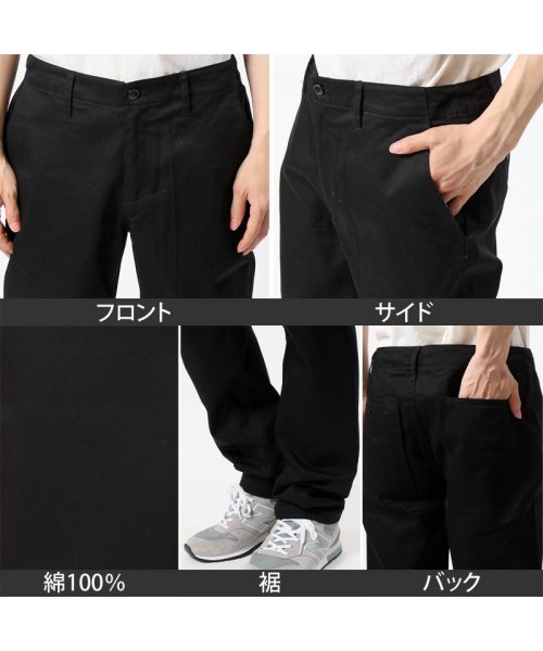 TopIsm(トップイズム)/チノパン メンズ ストレート テーパード パンツ シンプル スタンダード 無地 コットンパンツ/img19