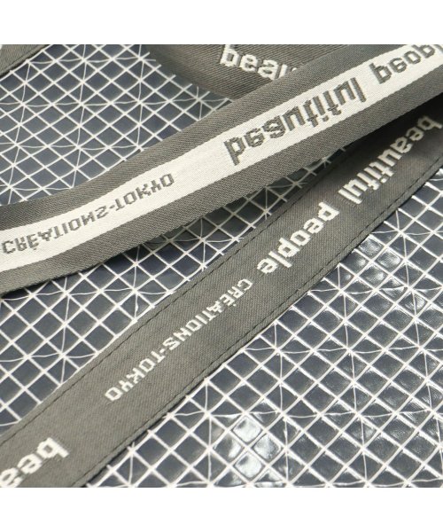 beautiful people(ビューティフルピープル)/ビューティフルピープル beautiful people トート plaid vinyl logo tape big tote 日本製 611926/img12