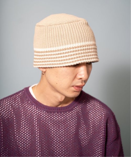 JOINT WORKS(ジョイントワークス)/【RACAL / ラカル】 Border knit bucket hat/img01