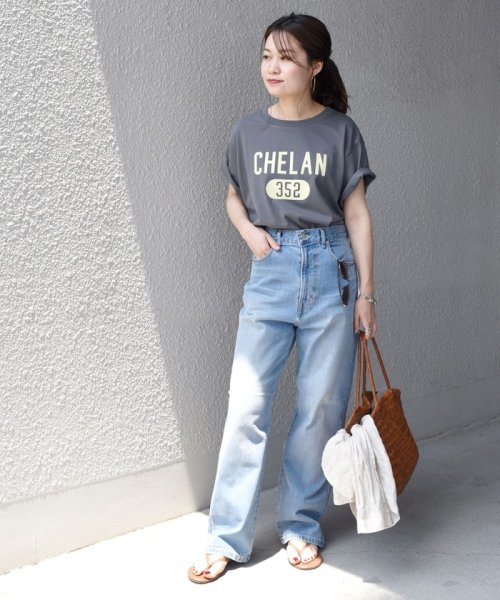 SHIPS WOMEN(シップス　ウィメン)/《一部追加予約》*カレッジ ビッグ TEE◆/img67