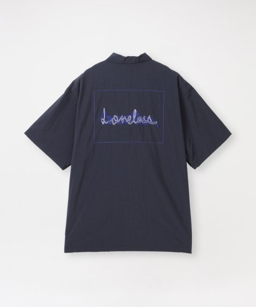 LOVELESS　MENS(ラブレス　メンズ)/バックバイカラーヤーン オープンカラーシャツ/img02