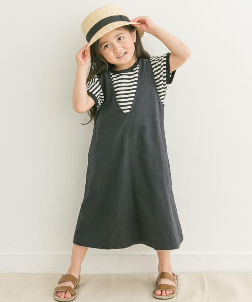 URBAN RESEARCH DOORS（Kids）(アーバンリサーチドアーズ（キッズ）)/『親子リンク』FORK&SPOON　ボーダーワイドTシャツ(KIDS)/img09