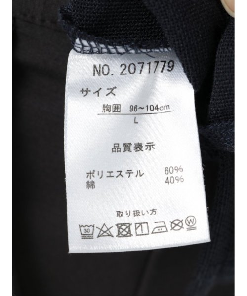 TAKA-Q(タカキュー)/鹿の子布帛使い 半袖ポロシャツ/img21